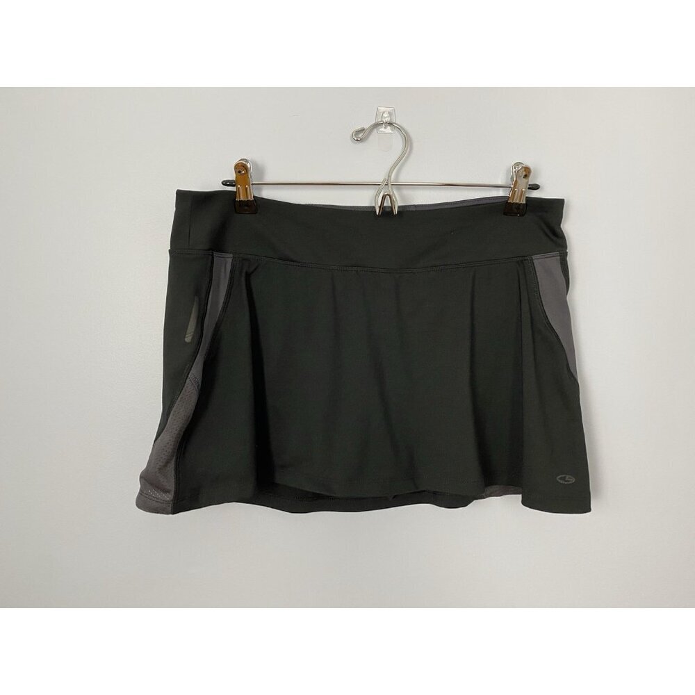 C9 by Champion Womens Size L Black Skort Tennis Activewear Mesh Skort
